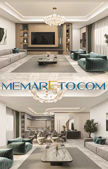 طراحی نئوکلاسیک دکور و دیزاین داخلی در ساری